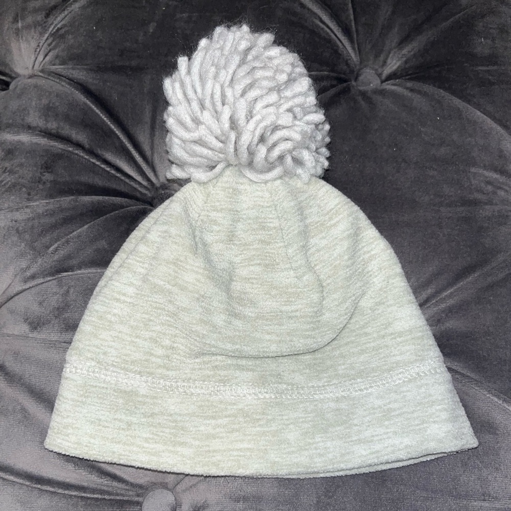 TODDLER Hat with Pom Pom on top.